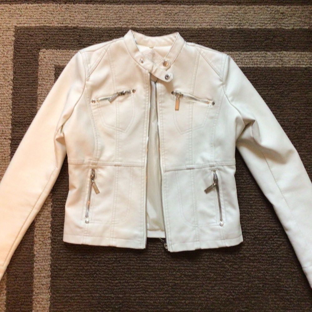 JouJou Faux Leather Jacket (Youth)
